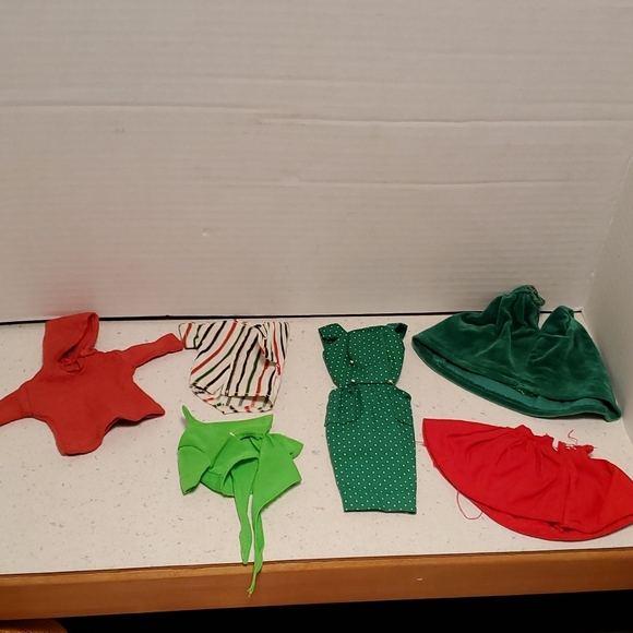 21 piece lot of Vintage Barbie Doll clothes